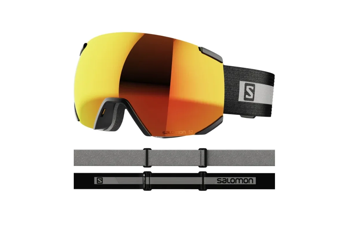 Salomon Radium ML Black / Mid Red /Orange