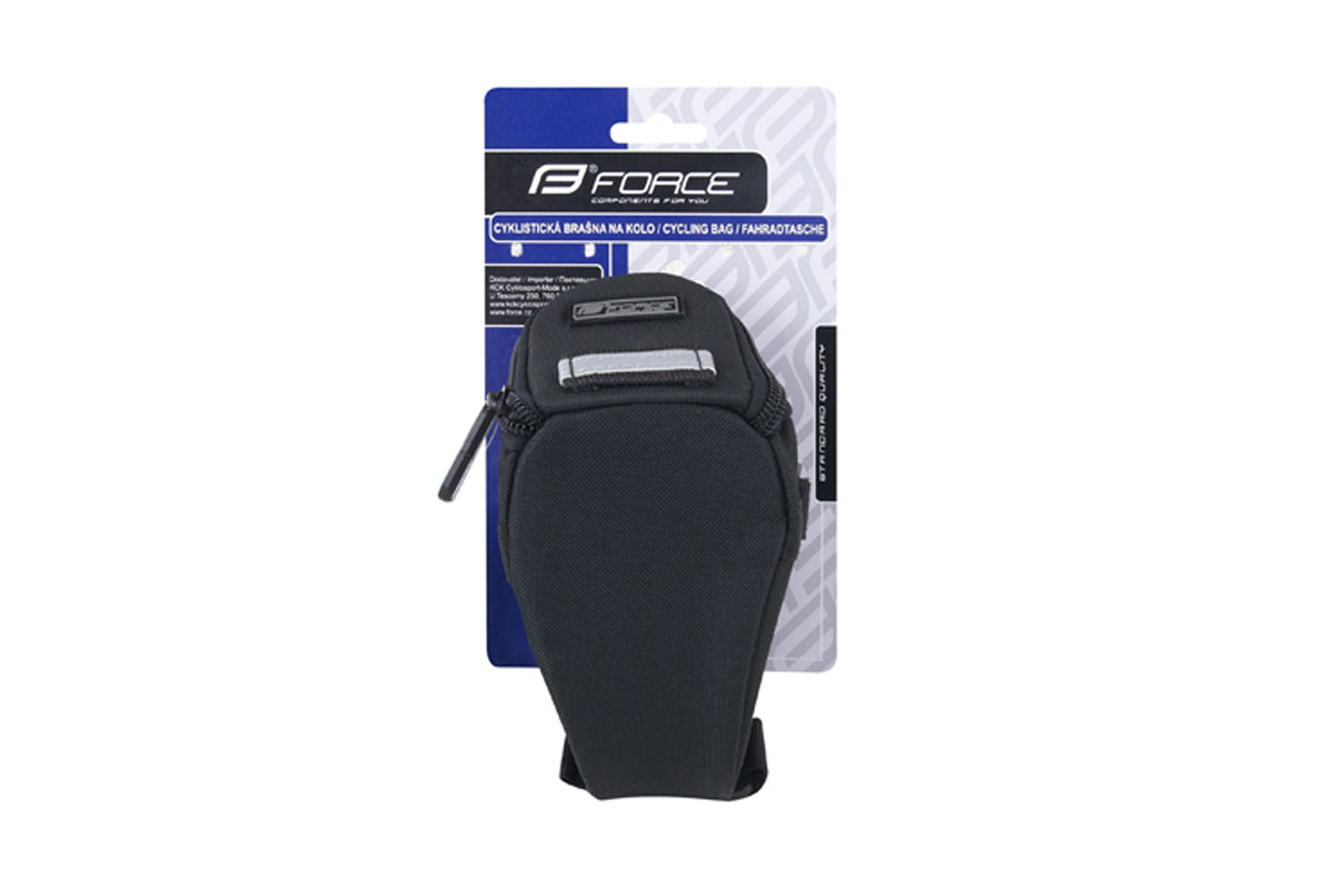 Force Zip Velcro Black M