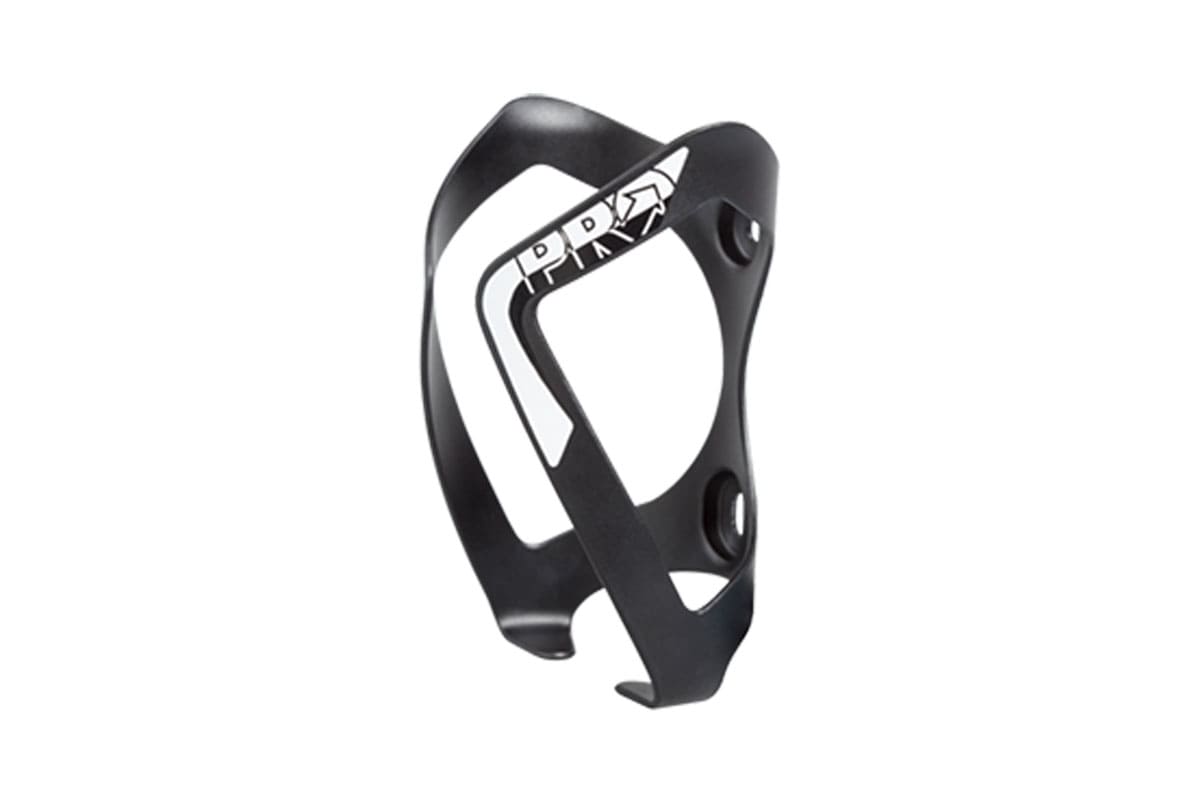 Pro Alloy Bottle Cage Black White